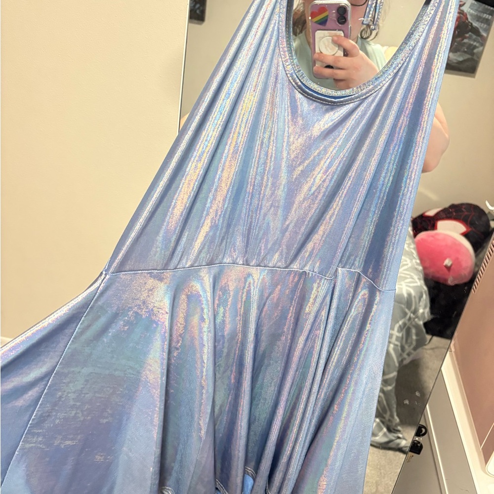 Iridescent Mini Dress